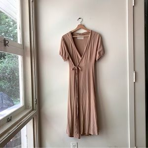 Hackwith Design House Midi Wrap Dress